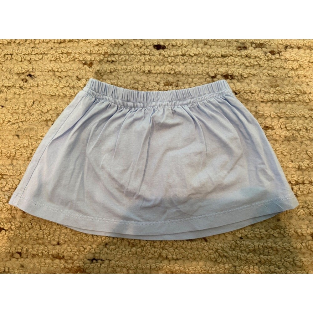 Carter’s Toddler Girls Light Blue Skirt Size 24M Pull-On Built-In Bloomers